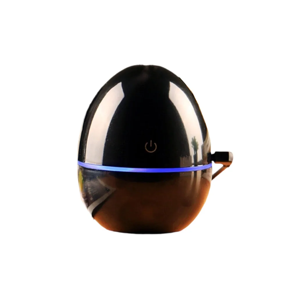 Compact USB Powered Humidifier for Car Living Room Bedroom Portable Design with Sound Wave Technology Quiet Operation and Timer