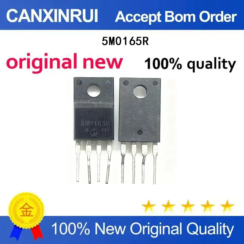 (5-100 Pieces)Brand new stock 5M0165R KA5M0165R TO-220F