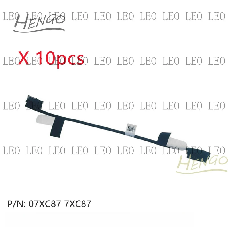 SS 10pcs New For DELL Latitude E7480 7480 Battery Cable Wire Line Connector 07XC87
