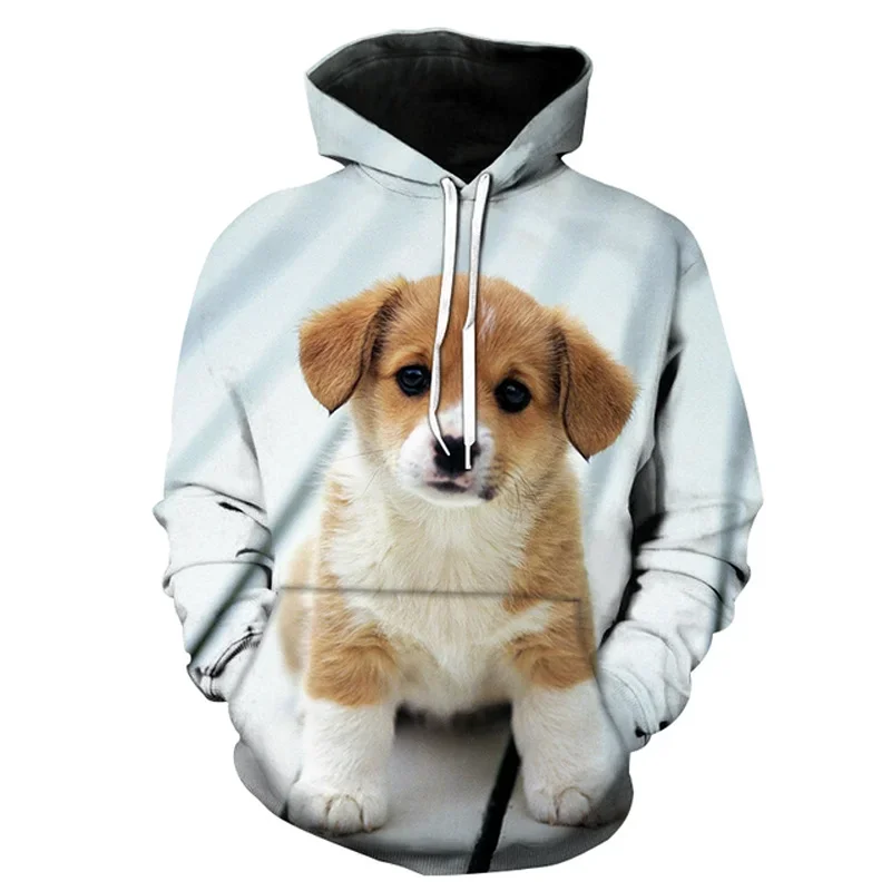 

Cute Dog Colorful Fashion Style 3D Printed Hoodies Unisex Pullovers Hoodie Casual Street Top Tracksuit