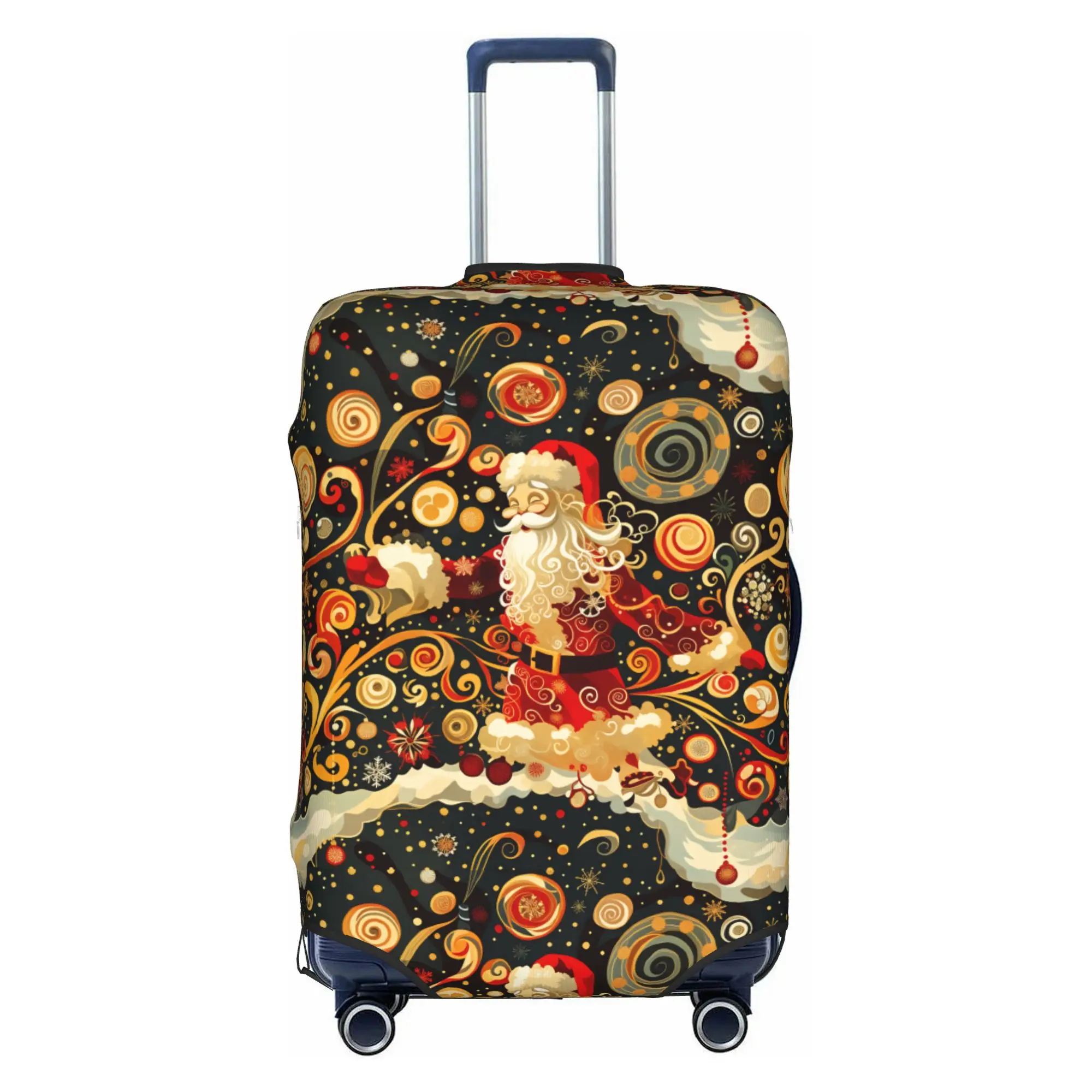 Fashion Christmas Patchwork  Luggage Cover Protector Washable  Travel Suitcase Covers