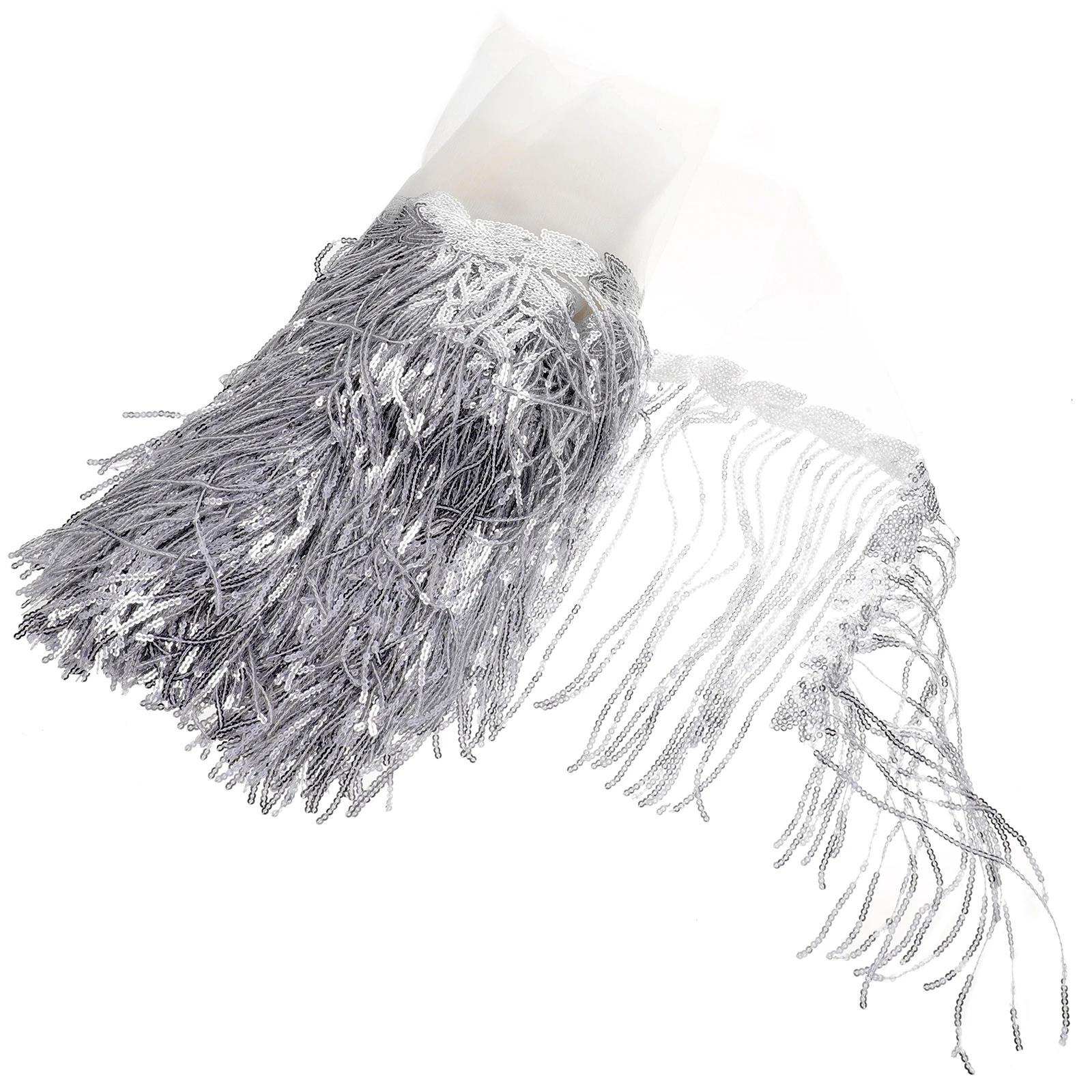 

Sequin Tassel Decoration DIY Sewing Fabric Dress Making Bright Color Tie Knot Bow Festival Birthday Wedding Hat Hair