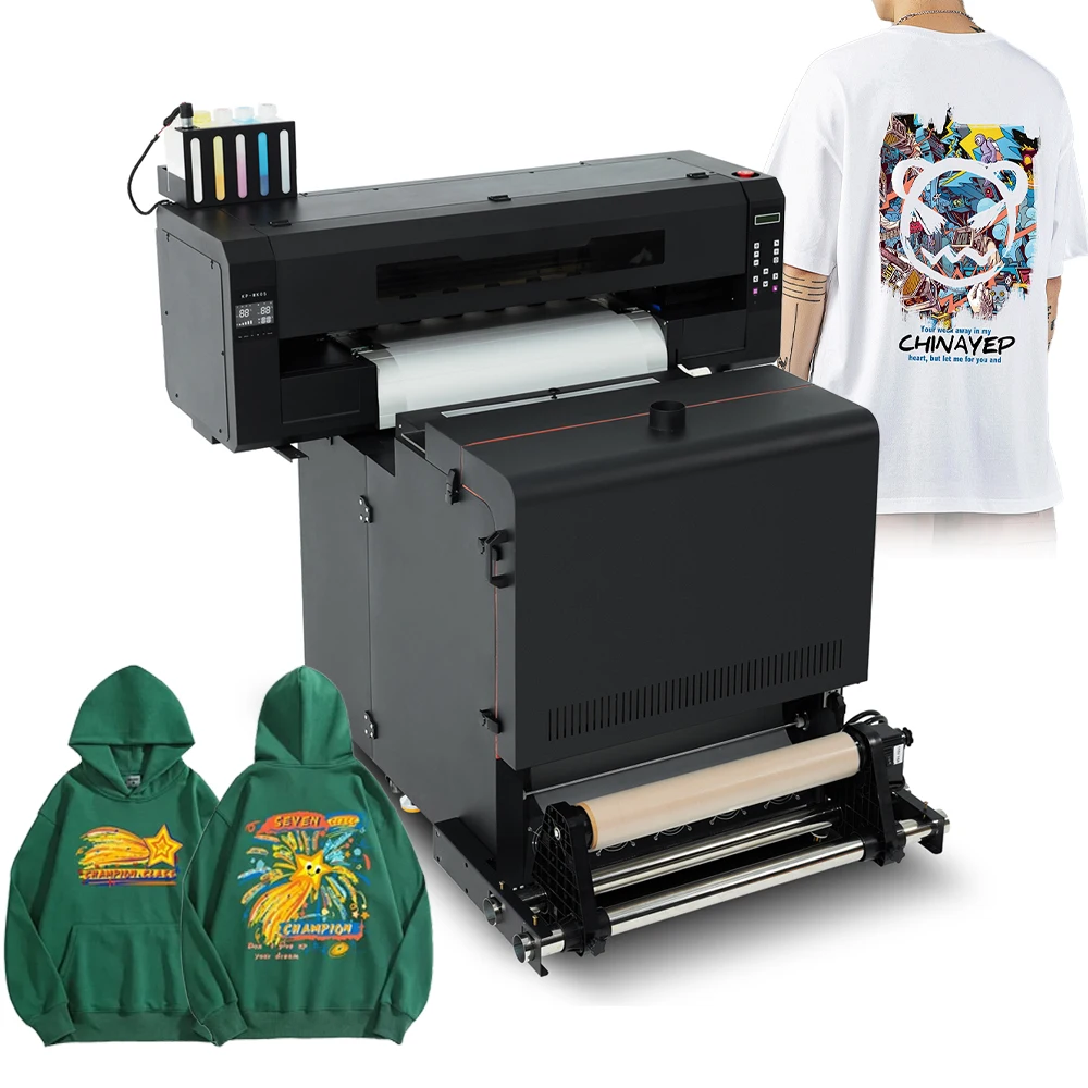 New 24Inch Digital Dtf Pet Film Printer T-Shirt Textile Printing Machine Automatic 60cm Dual Eps I3200/i1600/xp600 Printheads