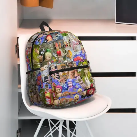 Sonny Angel Student Backpack School Bag Hiking Travel Daypack for Men Women Fashion Bookbag Shoulder Bags