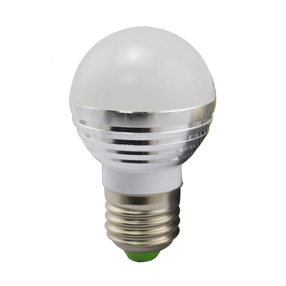

E27 3W RGB Bulb Dimmable RGB LED Bulb with Infrared Remote Controller without for Home Decor