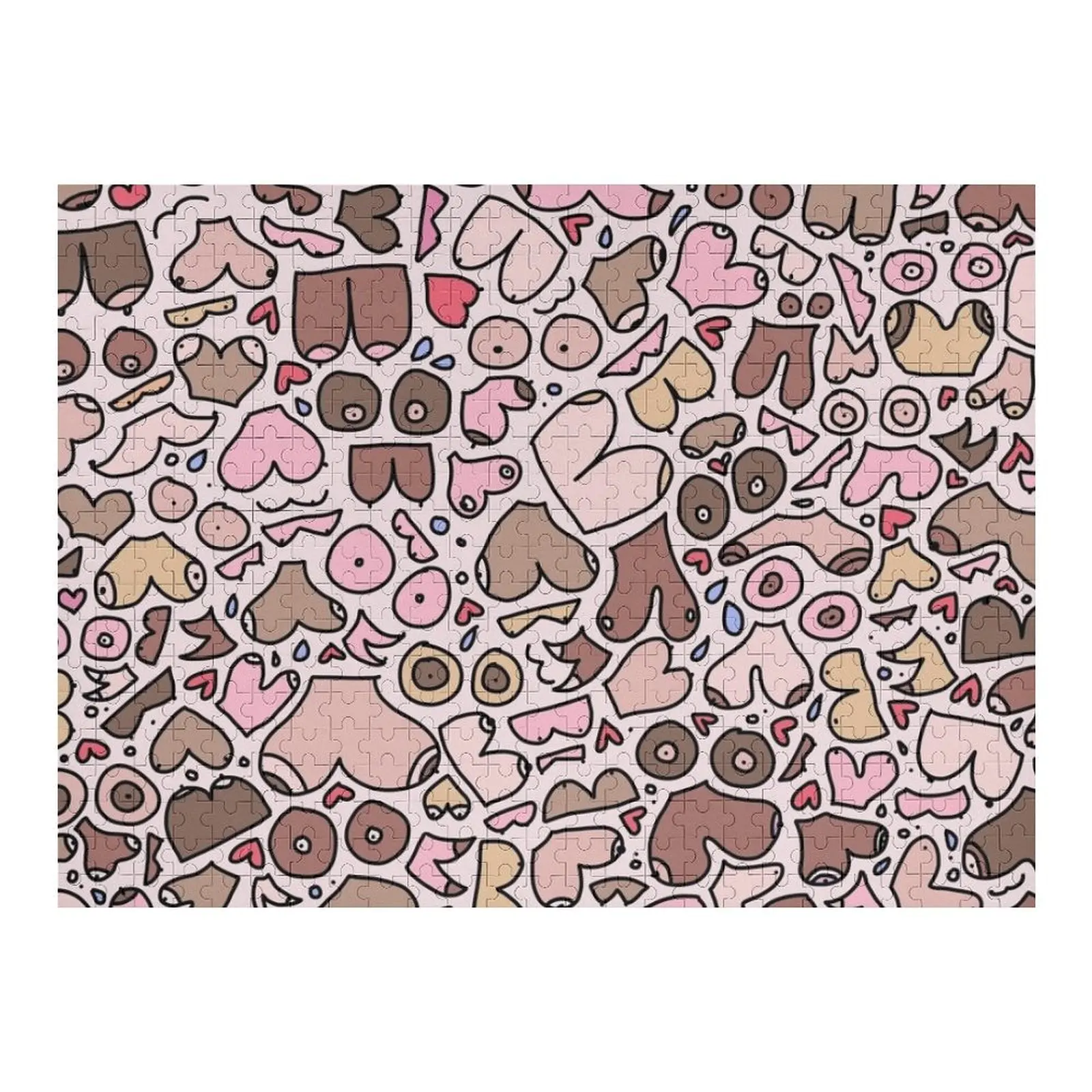 

Романтический пазл с рисунком бообби, деревянное имя, деревянная головоломка для взрослых на заказ