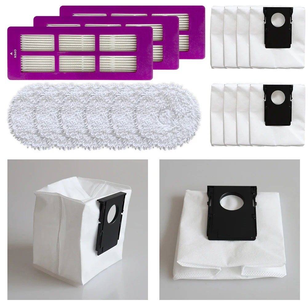 掃除機フィルターキット,eureka,モップクロス,ダストバッグ,家電アクセサリー,j15 pro,ウルトラフロア用
