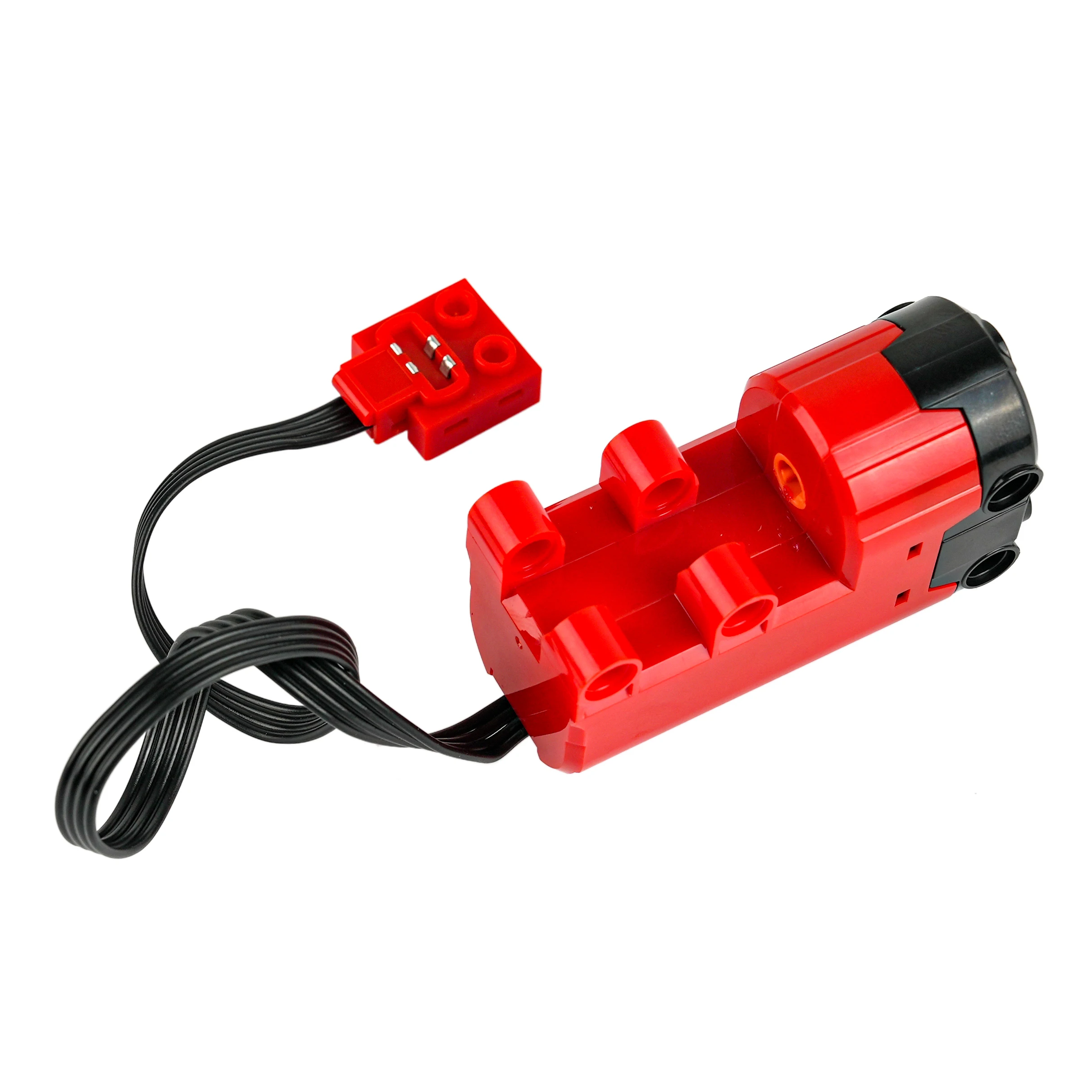 Bloques de construcción para coche y camión, Servomotor de 7,4 V, Motor de Control remoto de dirección, tecnología MOC, maquinaria para bricolaje, encendido