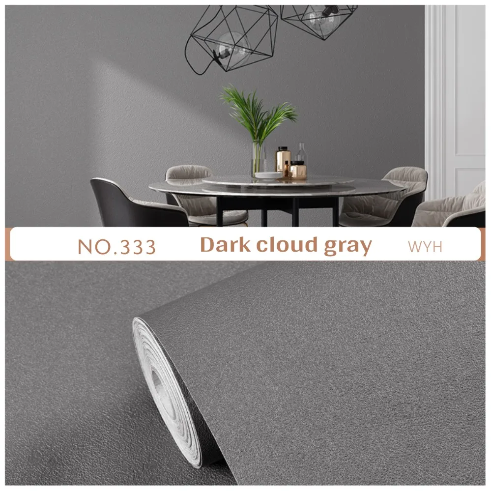 DIY Matte Cabinet Film Kitchen Decor Waterproof Solid Color Self Adhesive Thicken Vinyl Wallpapers Renovation Wall Stickers