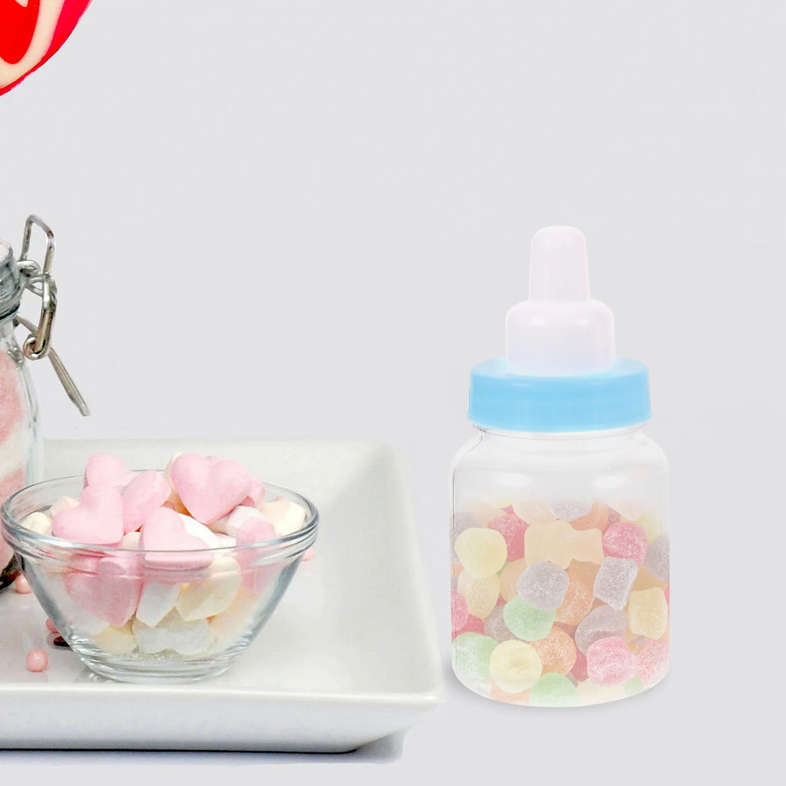 

12 Pcs Gifts Store Decorative Candy Bottle Gift Baby Shower Bottle Box Baby Bottles Chocolate Small Items