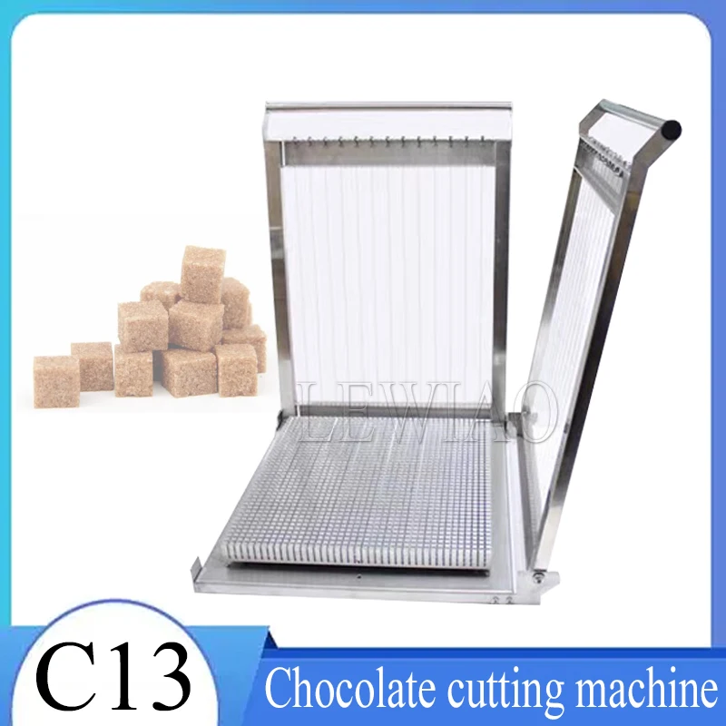 

Chocolate Guitar Cutting Machine Double Arm Manual Chocolate Slicer Soft Sweets Slicing Machine Chocolate Dicing Machine