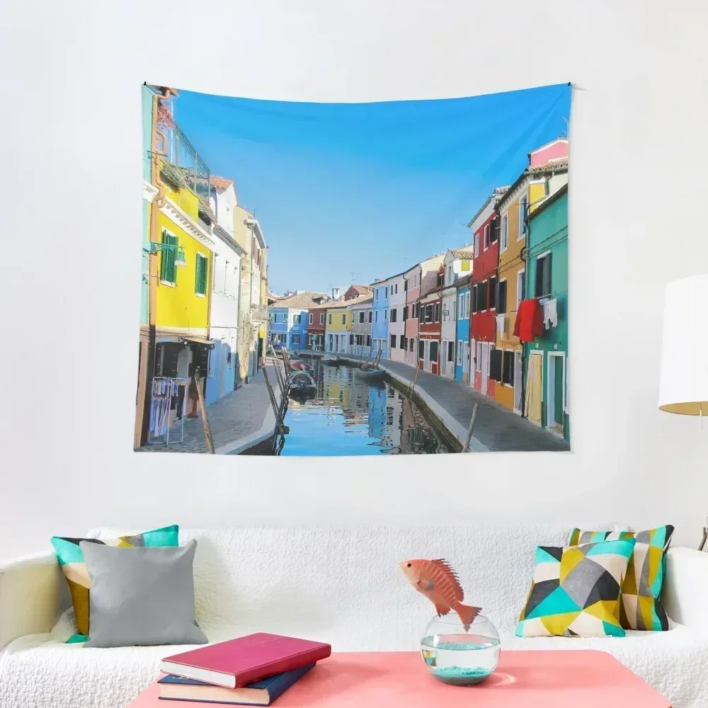 Венеция, Берно, Италия Гобелен Товары для дома Милые вещи для комнаты Рождественские украшения Настенный художественный гобелен Венеция, Берно, Италия Гобелен Товары для дома Милые вещи для комнаты Рождественские украшения Настенный художественный гобелен