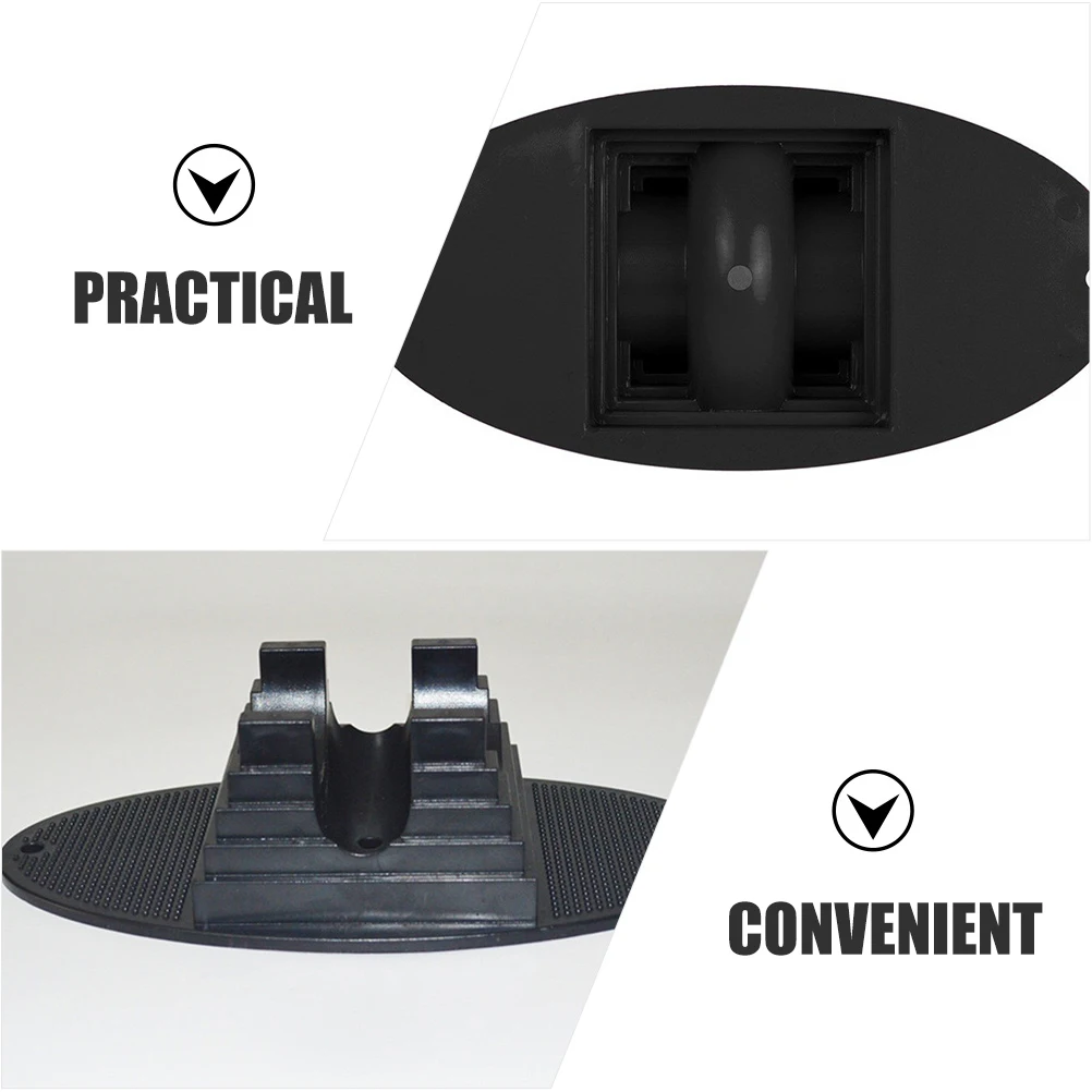 

Scooter Parking Rack Wheel Pad Durable Storage Stand Accessories Universal Plastic Long Service Life Beautiful Practical Design
