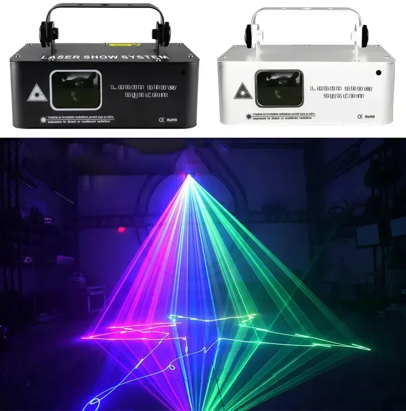 

Professional 500MW RGB DJ Controller Disco Lights DMX Beam Line Scanner Projector Stage Laser Lights Effect for Party Nightclub