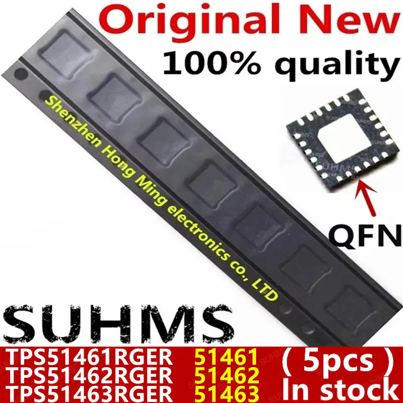 (5piece)100% New TPS51461RGER TPS51461 51461 TPS51462RGER TPS51462 51462 TPS51463RGER TPS51463 51463 QFN-24 Chipset