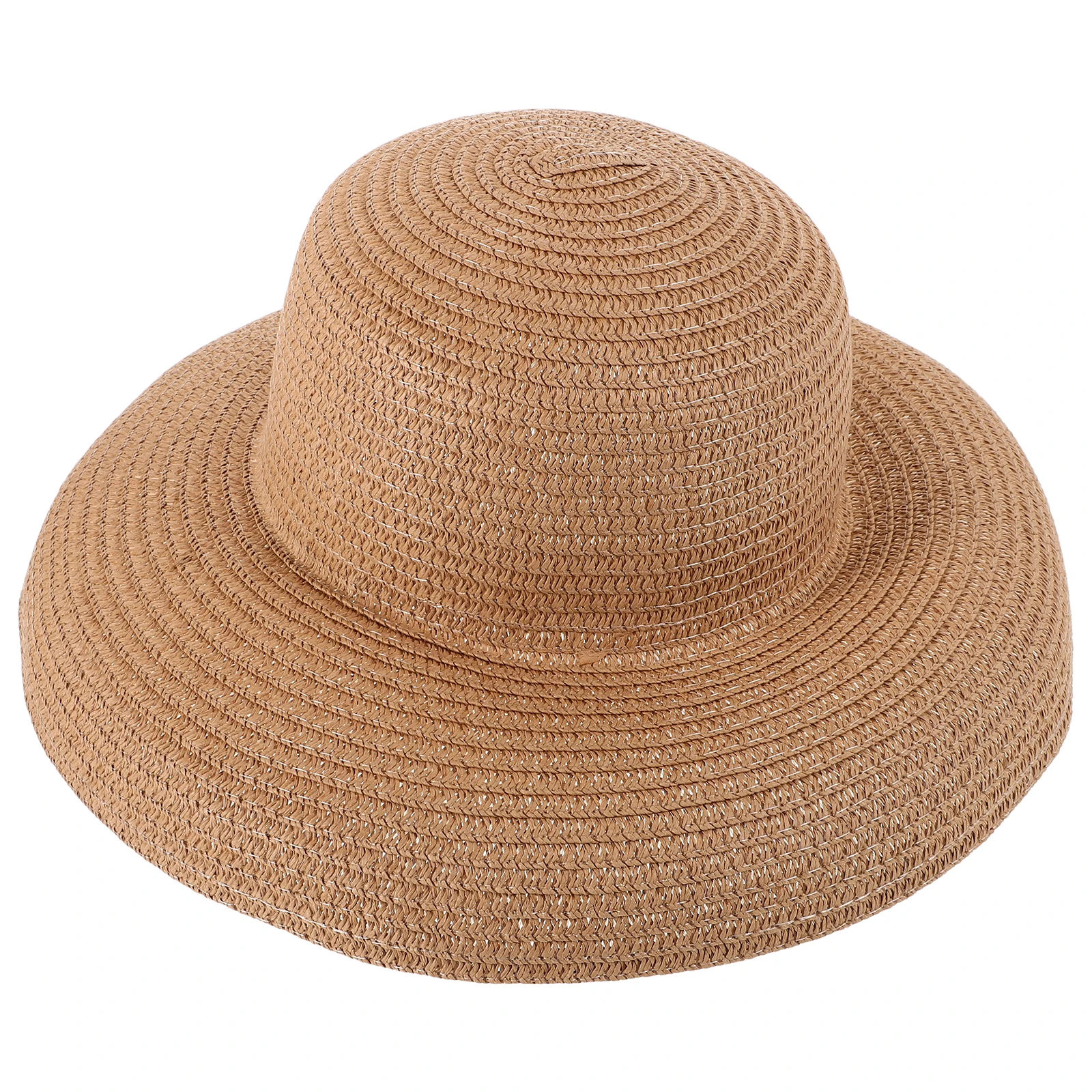 

Summer Straw Women Large Brim Sun Hat Breathable Bucket Ladies Beach Vacation Outdoor Sports Sun Protection Wide Brim Female