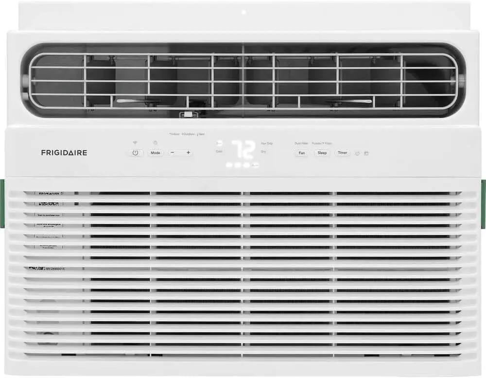 

14000 BTU Smart Window Air Conditioner, Intelligent Cooling Unit for Room