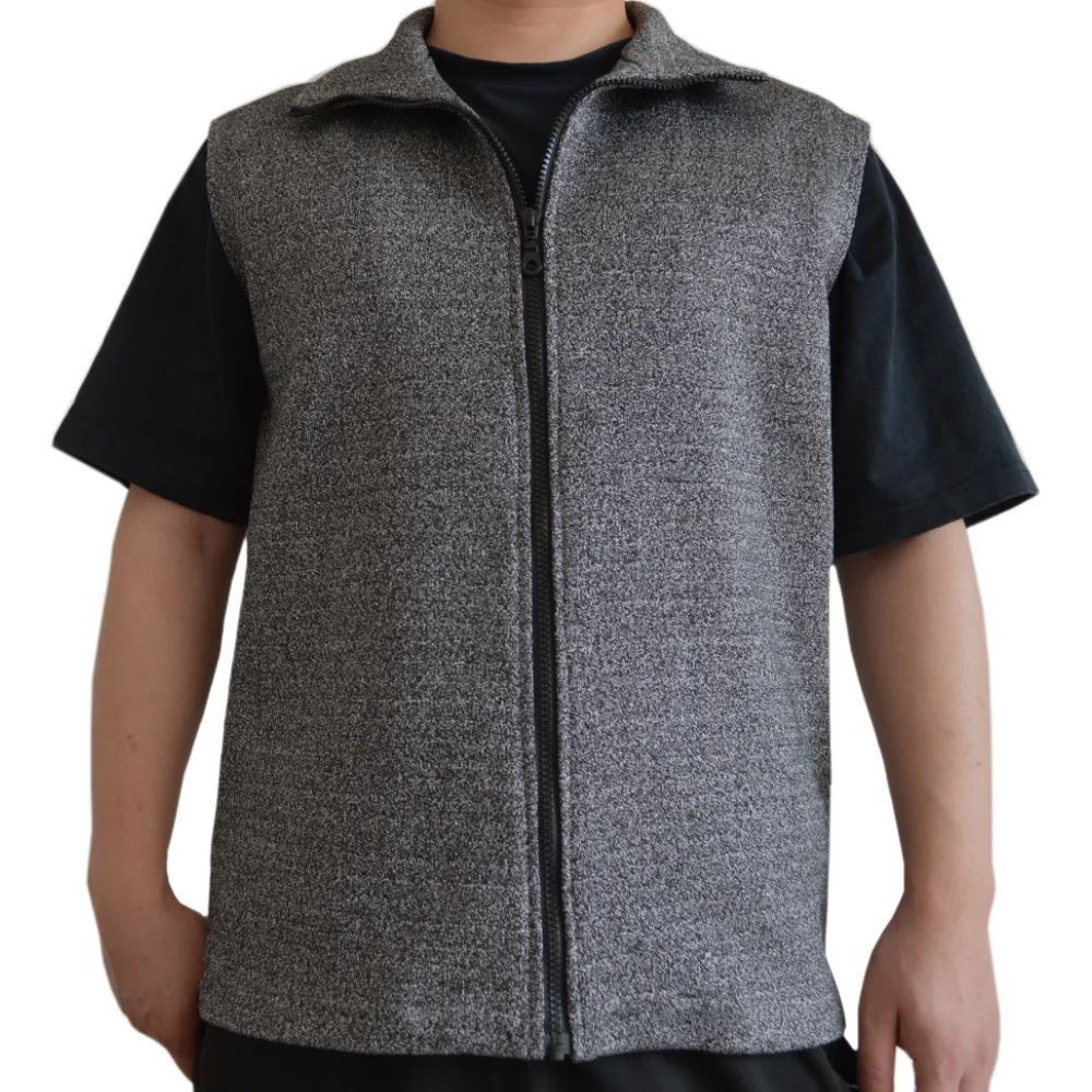 Double-sided Cut Zipper Anti-cut Vest Novel Style Wear-resistant and Scratch-resistant Security Work Clothes