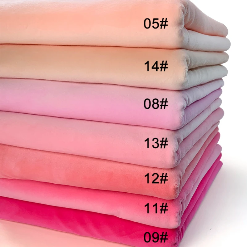 Plush Fabric Four Sides Elasticity Soft for Sewing Doll Clothing Creative Designer Handmade Diy Material Cloth Wholesale