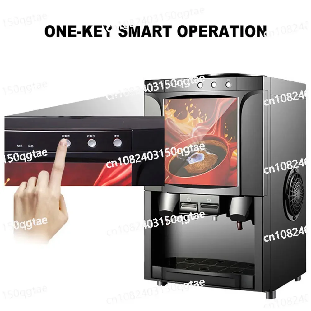 Automatic Instant Coffee Maker Commercial Beverage Machine Household Coffee Machine Milk Tea Juicer Soy Milk Hot Drink Machine