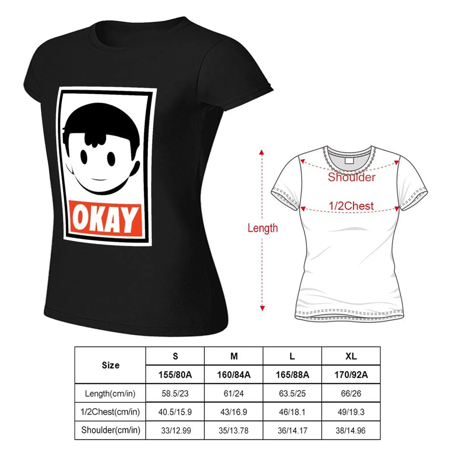 OKAY-Roupa Estética Feminina, Roupa Kawaii