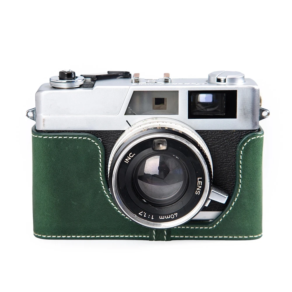 For Canon QL17 II/17 III QL19 II/19 III Case Leather Camera Bag