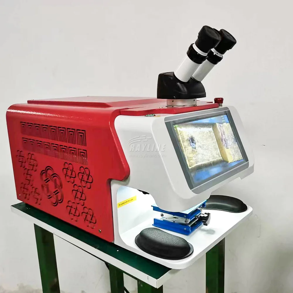 Jewelry Laser Welding Machine Precision Spot Welder for Gold Silver Platinum Ring Necklace Repair Setting