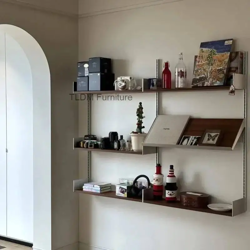 Stylish Wall-Mounted Floating Shelf for Living Room - Minimalist Bookshelf & Storage Solution, Perfect Home Decor Floating Shelf
