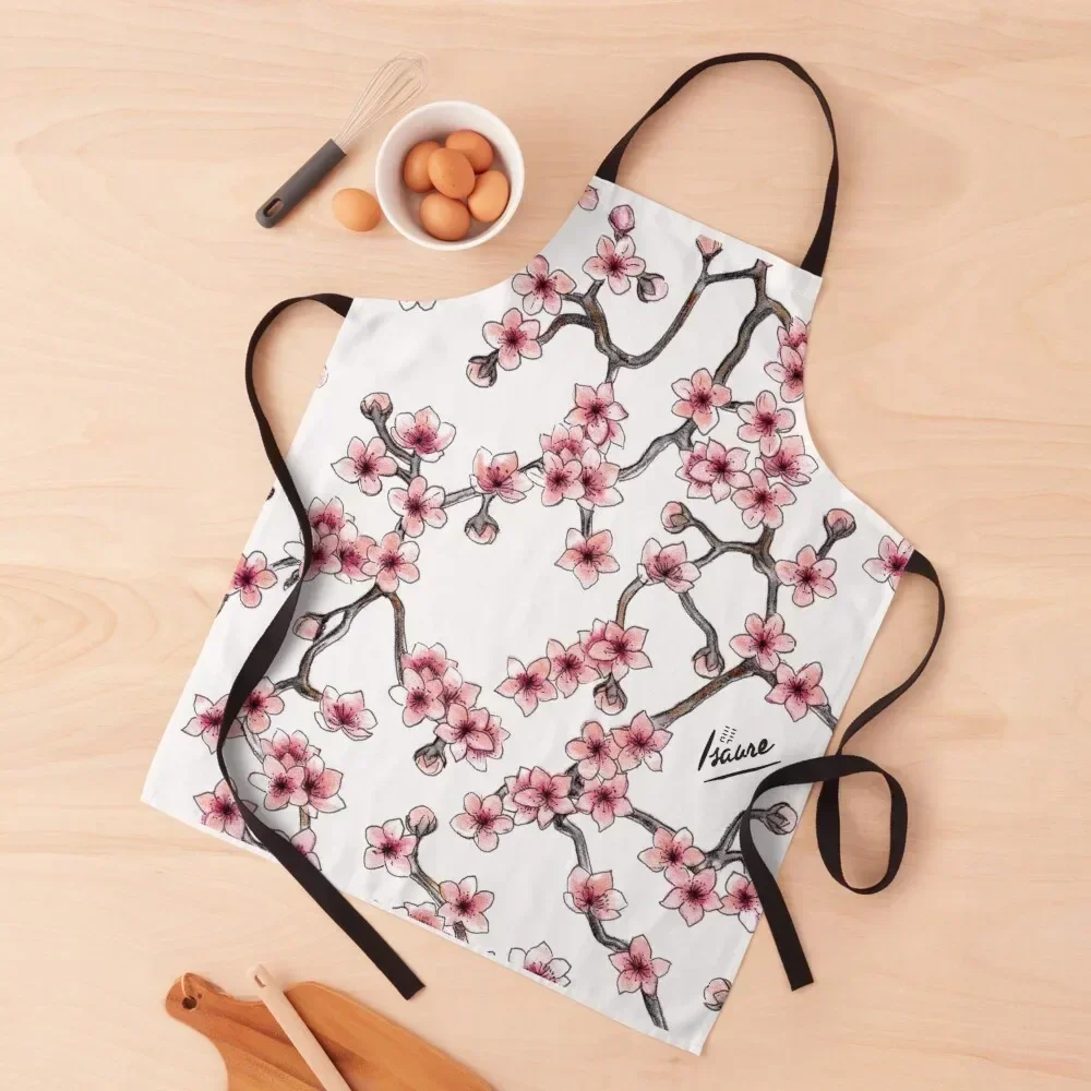 

SAKURA Apron Barber Kitchen Utensils Kids Barista Apron