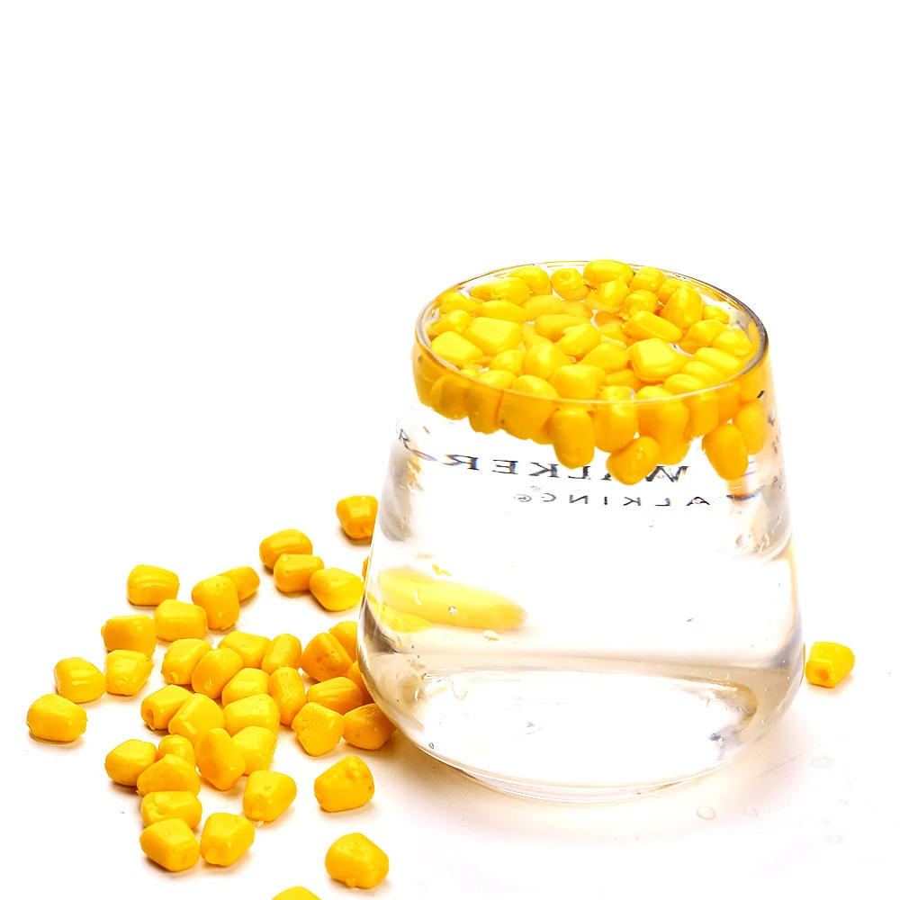 Fishing Pesca Soft Plastic Flavoured Lure Soft Lure Carp Fishing Lure Pop-Up Corn Fishing Corn Corn Smell Bait Fishing Lure