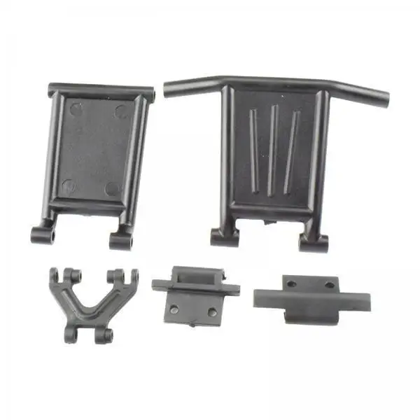 RC Bumper Front and Tail Mount Kit Enhanced Protection Accessory for 1 12 Scale Wltoys 124018 Model Cars