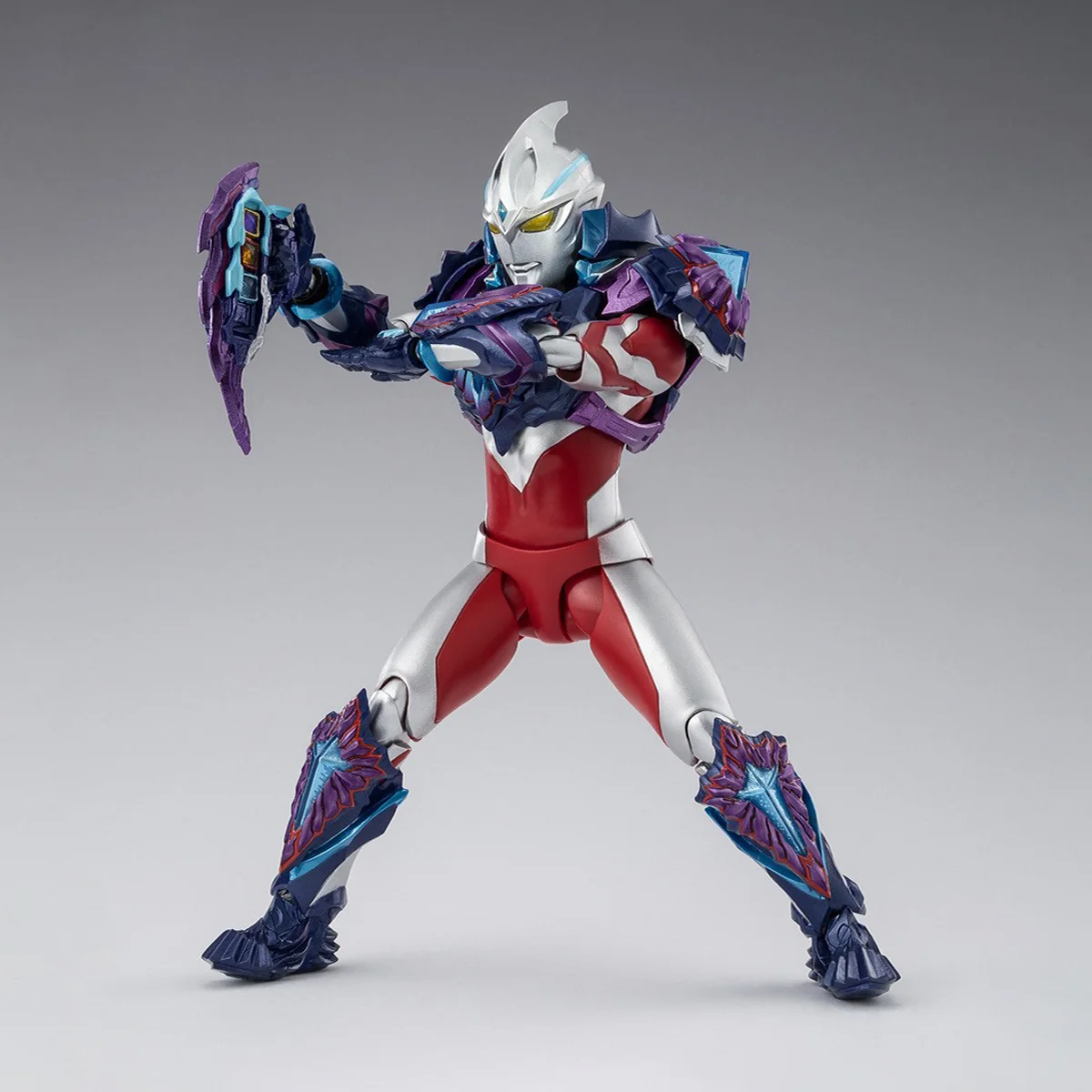 بانداي S.H.Figuarts الترامان قوس أطقم منمذجة شخصيات كرتونية SHF الترامان قوس غالاكسي درع عمل الشكل المفاصل المنقولة نموذج اللعب