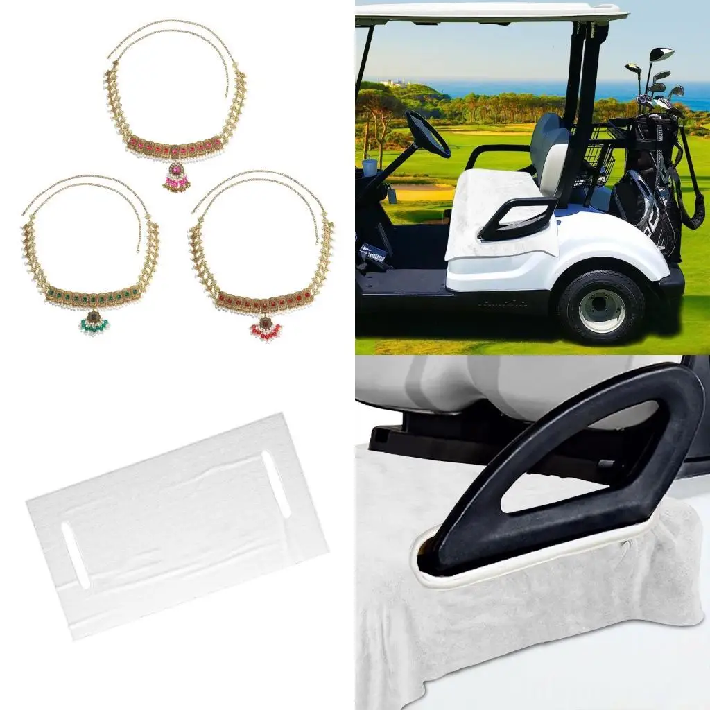 

31BE Прочный полиэстеровый чехол для сидений тележки для гольфа с быстрой установкой для защиты от различных погодных условий и