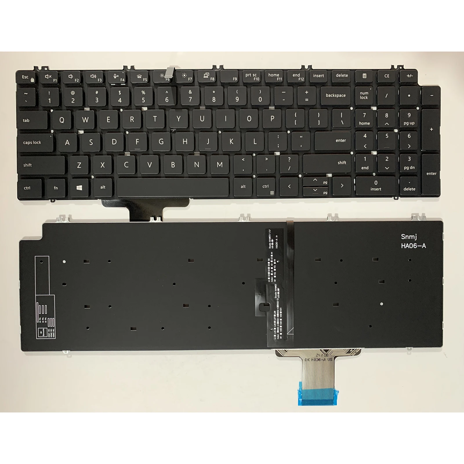

Laptop keyboard US Layout for Dell Precision 7550 7560 7750 7760 713DM