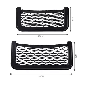 1 PCs Auto Organizer Storage Bag Automatic Ordner Netzpocket Phone Support Autozubehör 20*8cm 8*15 cm Universal für alle Autos Klettverschluss 6 Hauptverkaufssicherheitsstiefel mit Klettverschluss - №3