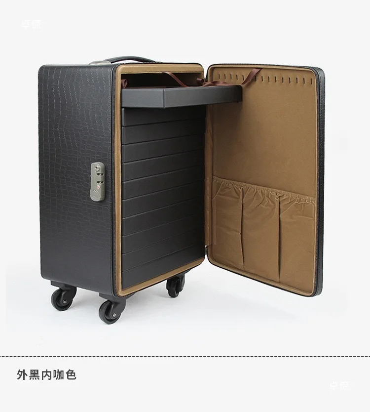 Storage box Multi-layer large-capacity jewelry with goods Password box Exhibition Watch Necklace Jewelry Tie Rod Luggage