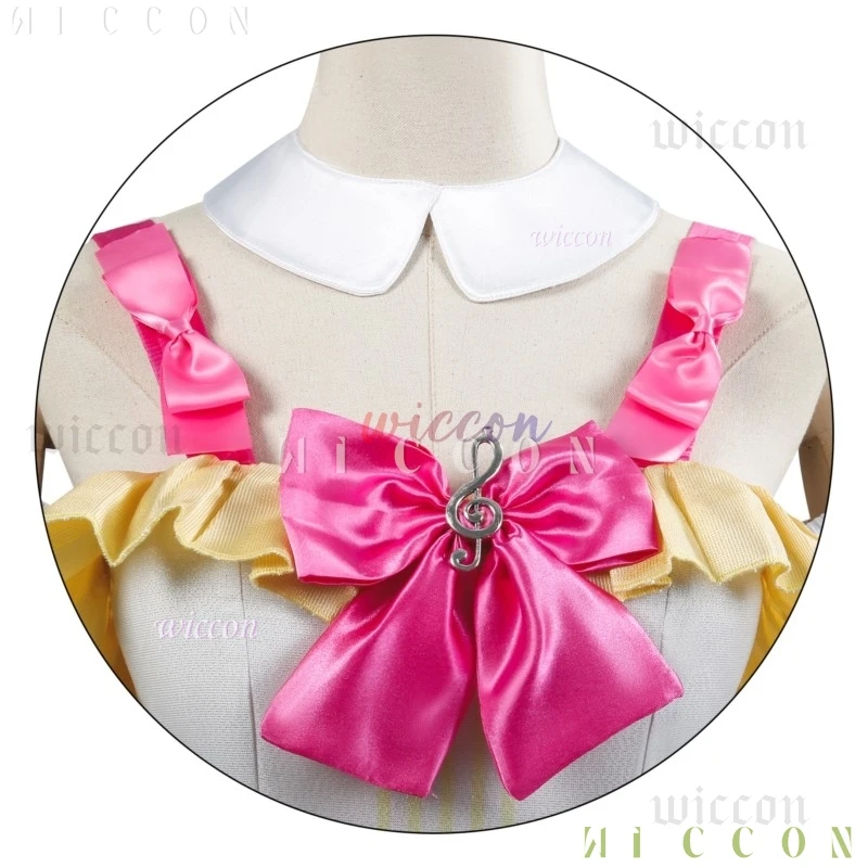 Manaka Laala Cosplay Anime Pripara disfraz Lala peluca chica vestido de princesa traje fiesta de Halloween traje de juego de rol para mujer juego de rol