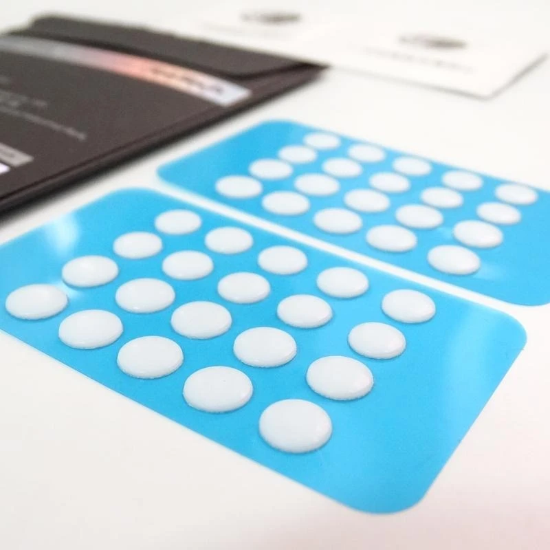 Q5wa Ice Mouse Clates Feet Diy Universal Dot Мыши скользит вокруг края белые 1 упаковка