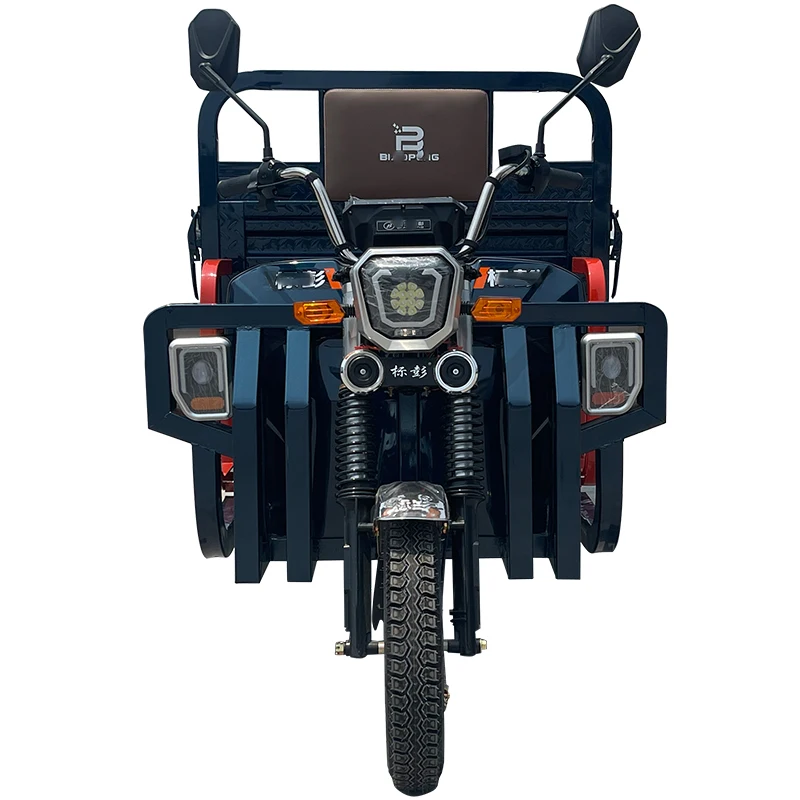 Motorcycle Three Wheel Car Tricycle Cargo Cargo Motorized Tricycles Itank Electric Scooter 2024 Small Mini