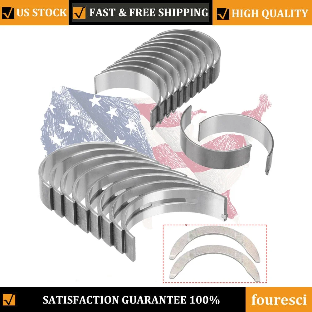 

STD Engine Main & Rod Bearing Set w/ Thrust Washers For Hyundai Kia 3.3L3.5L3.8L