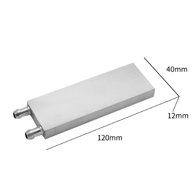 Aluminium CPU Kühler Kühler 30 40 80 120 160 200 240 250 300mm Prozessor PC Laptop Kühlkörper, CPU GPU Wasser Kühlung Block