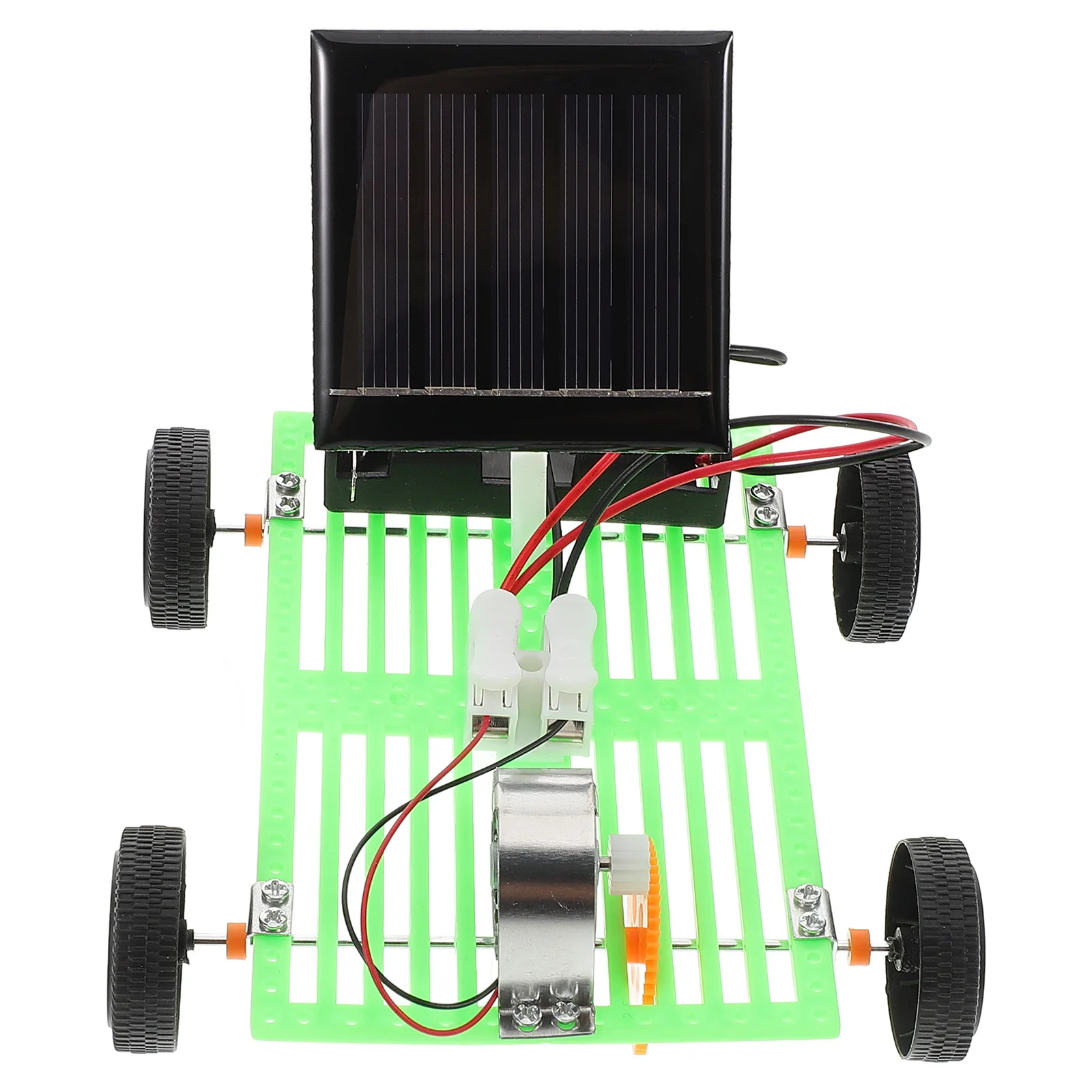 Zonne-auto Diy Science Kit Educatieve stamgebouwset op zonne-energie Draagbaar voor kinderen Monteer leerprop