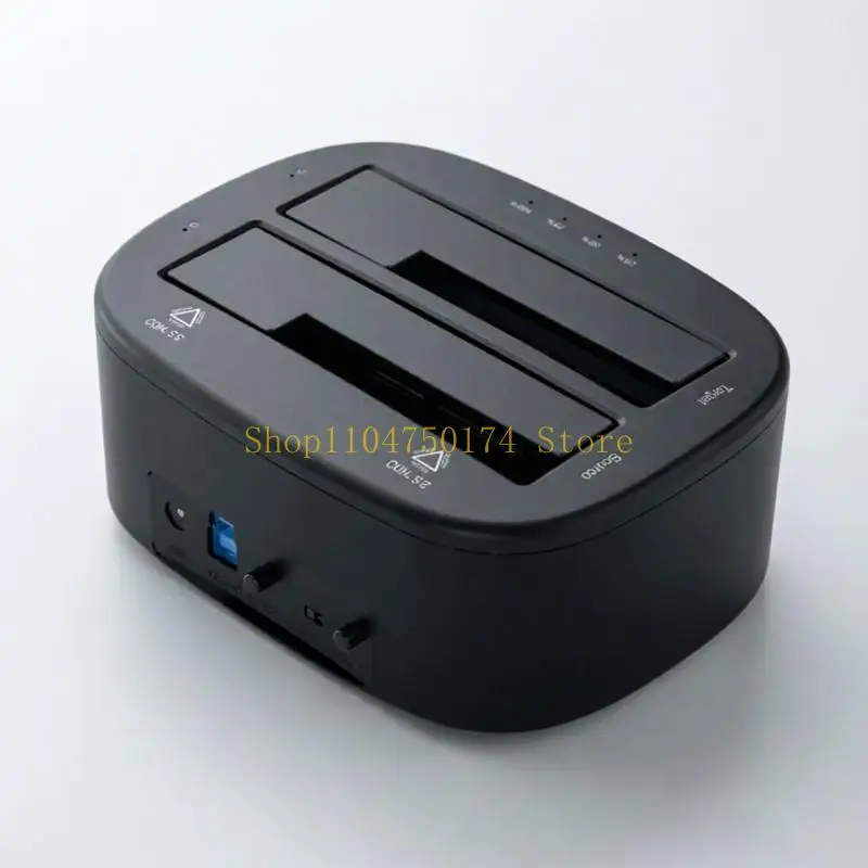 Plastic Hard Drive Dock With Wide Compatibility And Efficient Cooling External Storage Base For Home Office Use top sale