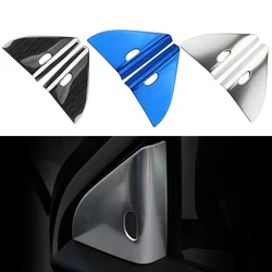 For Nissan Kicks 2017 2018 2019 2021 2022 2Pcs Car Interior Front A Pillar Triangle Trim Cover Decoration Sticker Accessories