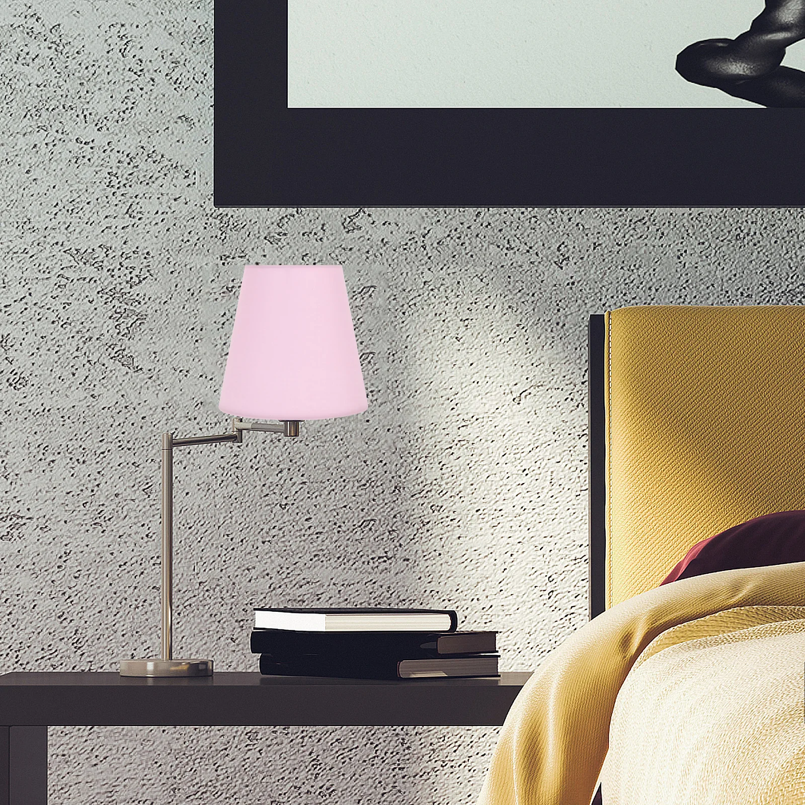 

Drum Linen Lampshade Small Cloth Shade E27 Base Retro Style for Desk Wall Ceiling Lamp Replacement Cover Small Lampshade