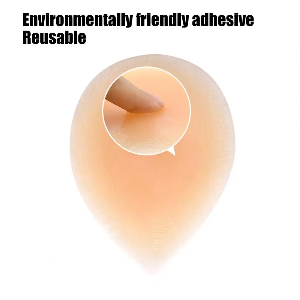 Non-slip Pads Silicone Pads Self-adhesive Enhancer Butt Cushion Shapewear Reusable Washable Hip Dip Filler Corrector for Women