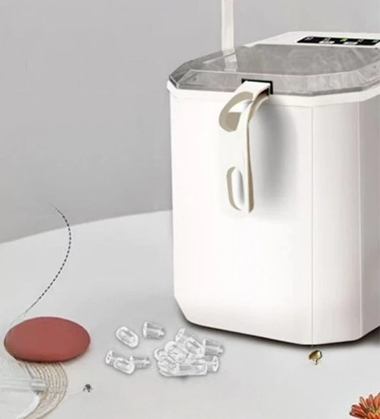 

Ice machine, household, outdoor, small, dormitory, student, mini, fully automatic, small ice cubes, round ice, making machine