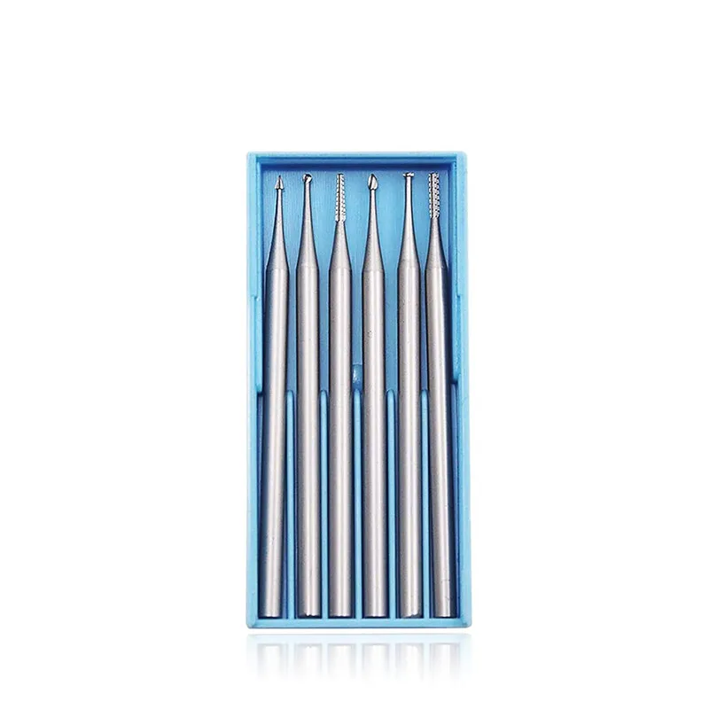 6 teile/satz 2,35 Griff Wolfram Stahl Gravur Cutter Elektrische Hohl Neue 204 Threading Maschine Olive Core Carving Cut 1,0-2,3mm – Detail 2