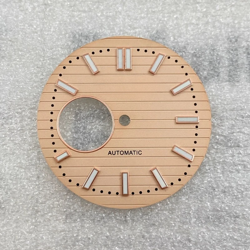 NH38 Dial 30.5mm S Hollow Surface Nautilus Dial Strong Green Luminous Dial Suitable for NH38 Movement Watch Accessories NEW