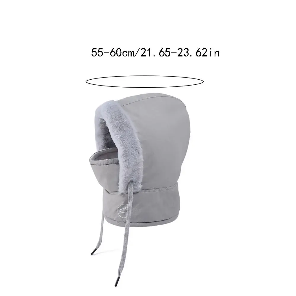الدفء 3 في 1 الشتاء الدراجات قبعة الباردة مقاومة غطاء رأس وشاح دافئ قناع الوجه يندبروف سميكة لي فنغ قبعة التزلج